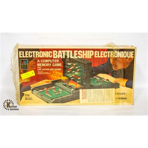 VINTAGE ELECTRONIC BATTLESHIP FROM MILTON BRADLEY