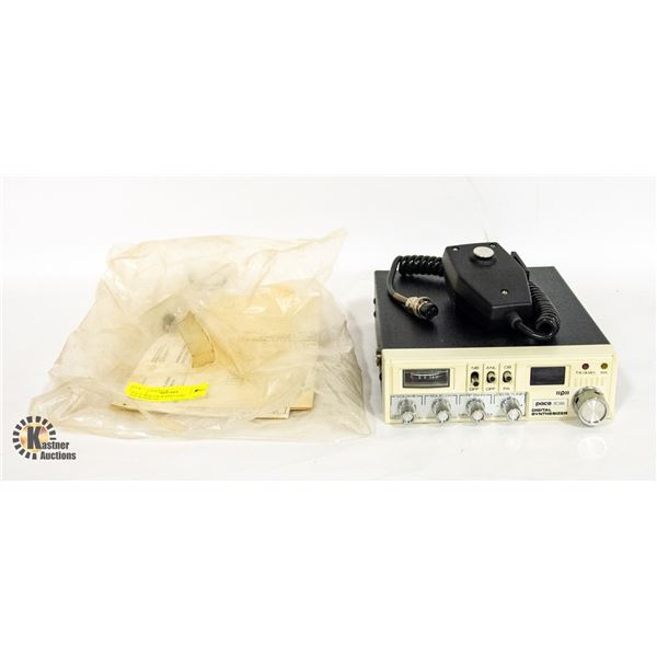 PACE 8046 CB RADIO AND MICROPHONE