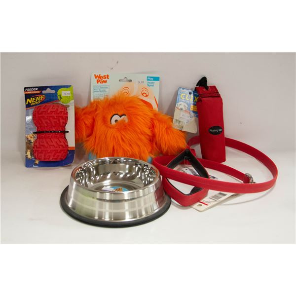 FLAT OF TOYS AND CHEWS FOR LARGE BREEDS