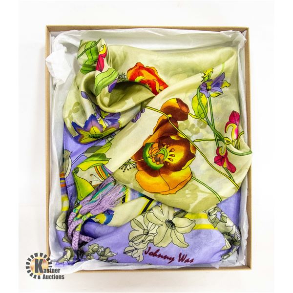 "JOHNNY WAS" SIGNED SCARF