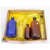 Image 1 : LOT OF ANTIQUE MEDICINE BOTTLES