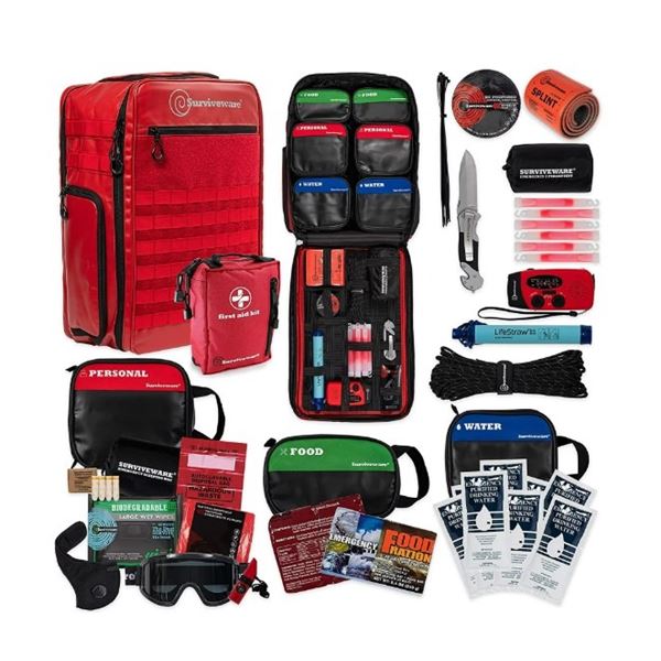 NEW SURVIVEWARE THE RESPONDER BIG RED VERSION