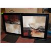 Image 1 : TWO MODERN ART PICTURES 29" X 29"
