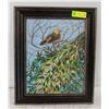Image 1 : ESTATE CANARY ORIGINAL OIL PAINTING
