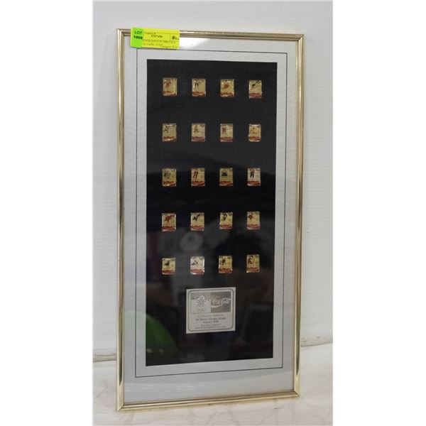 COLLECTOR EDITION 1988 COCA COLA OLYMPIC 20 PIN