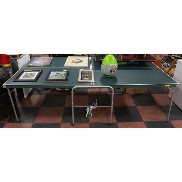 PING PONG PADDLE BOARD TABLE