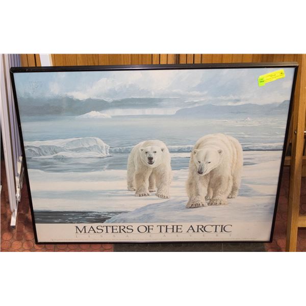 MASTERS OF THE ARCTIC LARGE APPROX 24X30