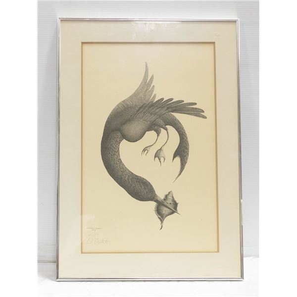 STEPHEN COULET FRAMED 23/80 SIGNED ART