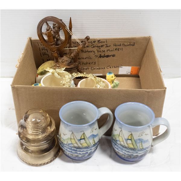 2 VINTAGE “WHISTLE FOR YOUR MILK” KIDS MUG