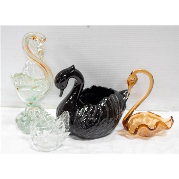 FLAT OF VINTAGE SWANS