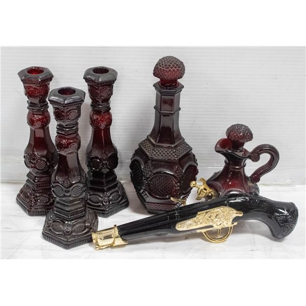 FLAT OF AVON RUBY RED PRODUCTS