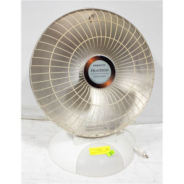 PRESTO HEATDISH ELECTRIC HEATER