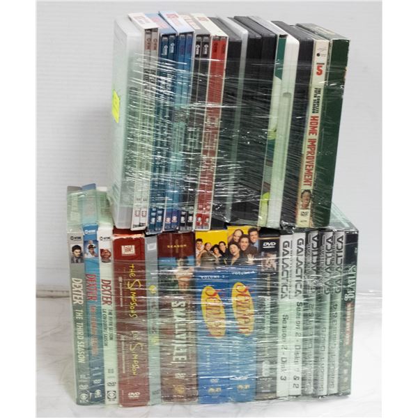 30 ASSORTED TV SERIES DVD’S