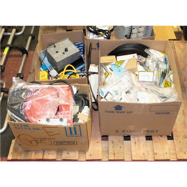 ESTATE PALLET LOT OF ELECTRONICS/COMPONENTS