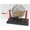 Image 1 : VINTAGE RAFFLE DRUM/ BINGO TUMBLER WHEEL