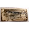 Image 1 : SET OF VINTAGE SCALPEL AND CLAMPS