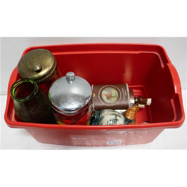 FLAT OF BAR AND LIQUOR PRODUCTS