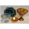Image 1 : FLAT OF VINTAGE CARNIVAL GLASS PRODUCTS, 2