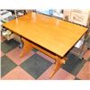 Image 1 : ESTATE PINE WOOD CORNER KITCHEN NOOK TABLE