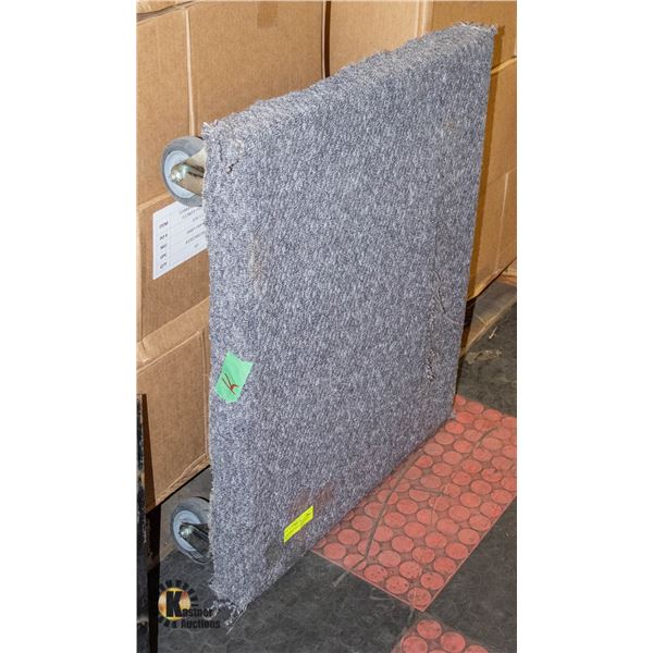 CARPETED 4 WHEEL PLATFORM DOLLY APPROX 28"X23"