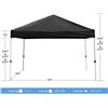Image 3 : NEW UNPACKED GOUTIME 10'X10' EZ POP UP CANOPY