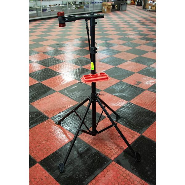 BIKE REPAIR STAND TELESCOPIC TRIPOD STYLE WITH