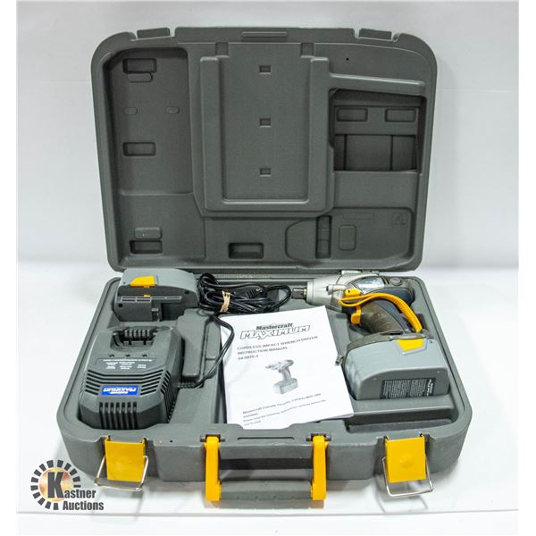 MASTERCRAFT CORDLESS IMPACT WRENCH DRIVER