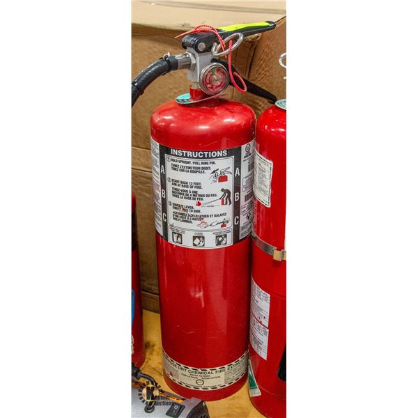 10 LB FULLY CHARGED FIRE EXTINGUISHER