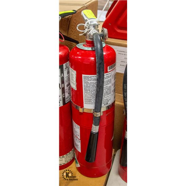 20 LB FULLY CHARGED FIRE EXTINGUISHER
