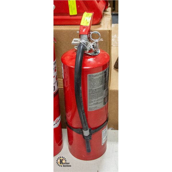 10 LB FULLY CHARGED FIRE EXTINGUISHER