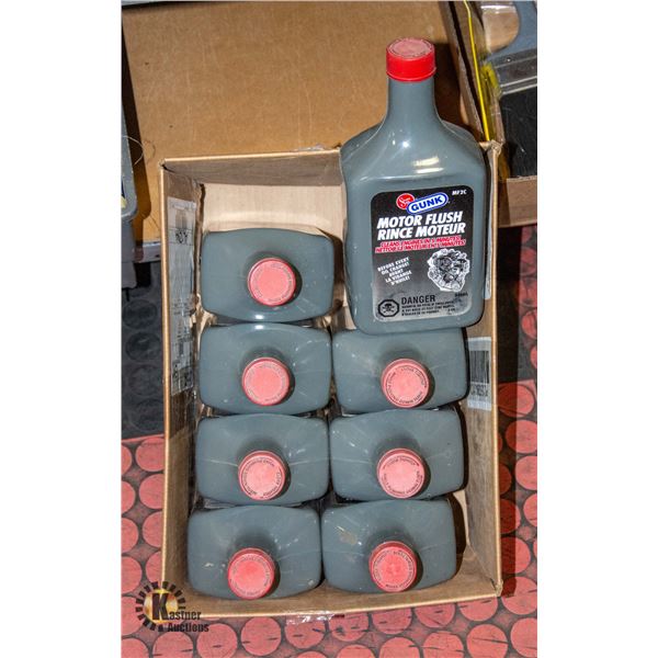 8 BOTTLES GUNK MOTOR FLUSH