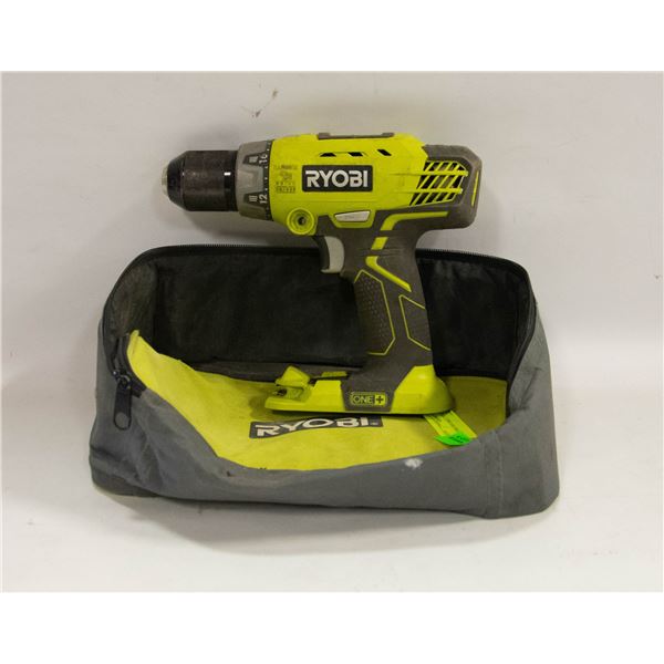 RYOBI 18V DRILL TOOL ONLY