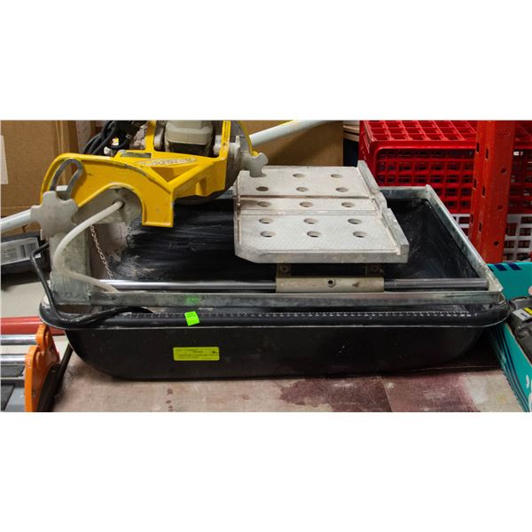 WORKFORCE THD850 WET TILE SAW AND TUB COMBO