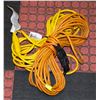 Image 1 : 50FT OF EXTENSION CORDS 1 YELLOW, 1 ORANGE