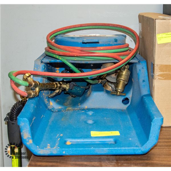 DUO MINI OXY/ACE TORCH W/GAUGES