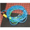 Image 1 : 60 FT OF BLUE AND GREEN EXTENSION CORDS