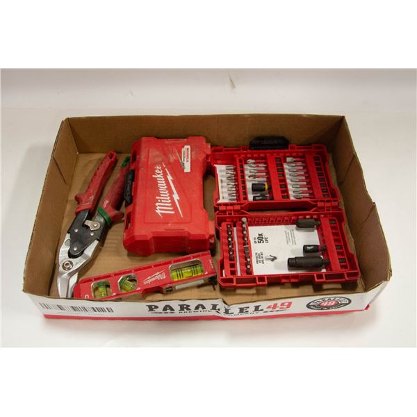 MILWAUKEE BITS ACCESSORIES KITS/DRILL BITS WITH