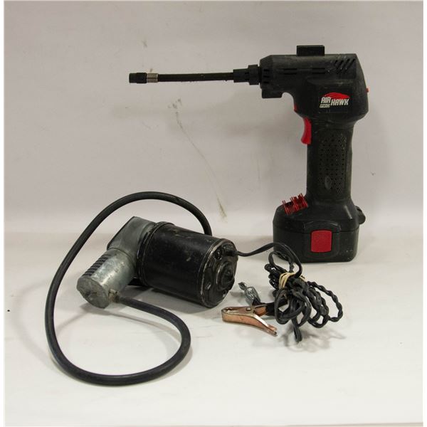 HOOK TO BATTERY AIR COMPRESSOR PLUS AIR