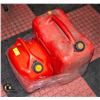 Image 1 : LOT OF 2 FUEL CANS