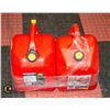 Image 1 : LOT OF 2 FUEL CANS