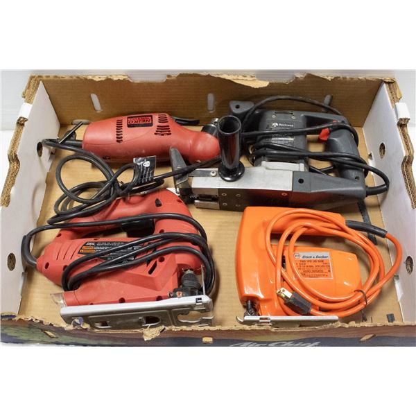 CRAFTSMAN RECIPROCATING SAW,2 JIG SAWS, AND