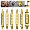 Image 3 : NEW 6 PCS DUAL SIDED BROKEN BOLD & SCREW EXTRACTOR