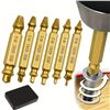 Image 7 : NEW 6 PCS DUAL SIDED BROKEN BOLD & SCREW EXTRACTOR