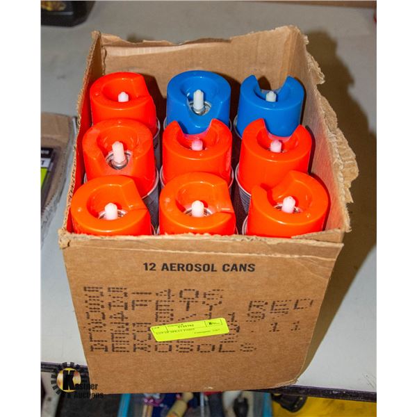 LOT OF SPRAY PAINT