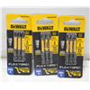 Image 1 : 3 PACKS OF 3 DEWALT 2 1/4” FLEX TORO PH1