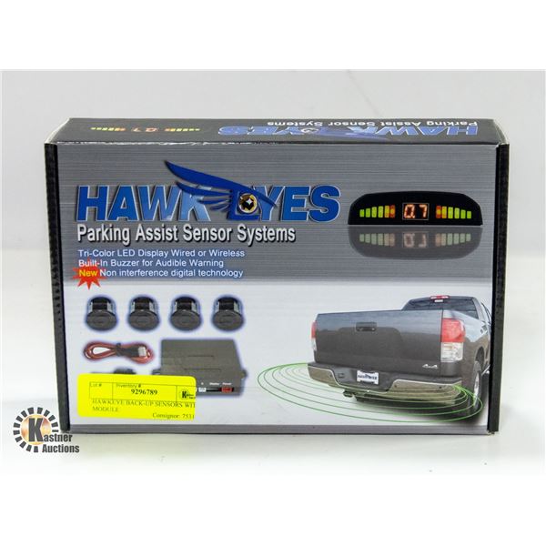 HAWKEYE BACK-UP SENSORS WITH MODULE