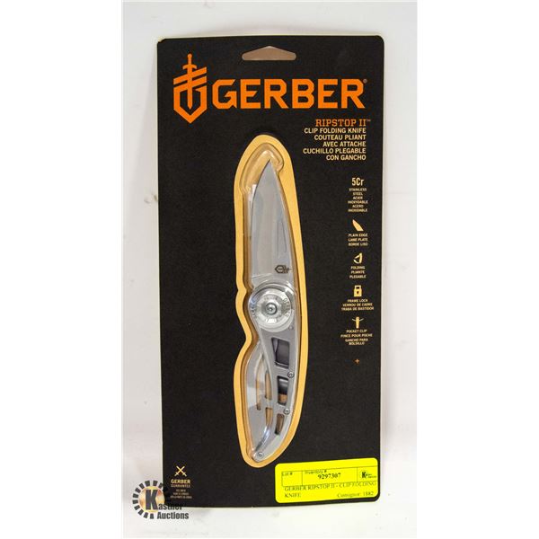 GERBER RIPSTOP II - CLIP FOLDING KNIFE