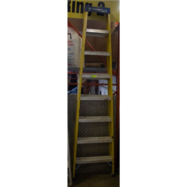 LOUISVILLE 8 FOOT FIBERGLASS LADDER 250LB