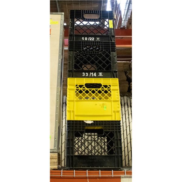 4 HEAVY DUTY CRATES