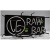Image 1 : RAW BAR NEON STYLE SIGN